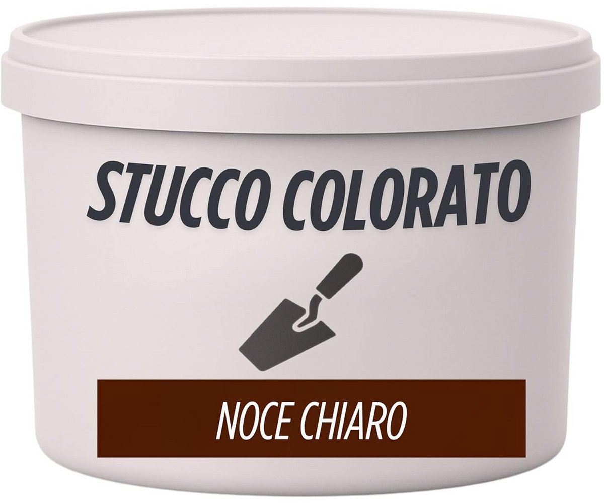 Kant-en-klare plamuurpasta voor hout en muur, walnootkleur 1 kg