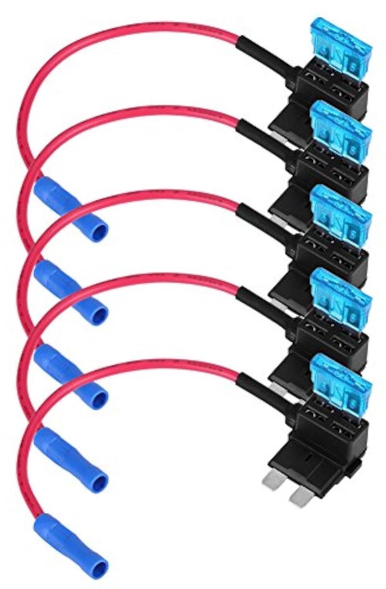 Adapter voor autozekeringhouder met Add-a-Circuit functie - 15A - Eenvoudige installatie