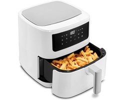 Zyrex® Mini airfryer - Airfryer - Airfryer klein - Wit - ‎ ‎40cm x 33cm x 33 cm