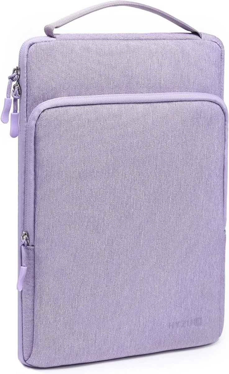 Stunq® 17 inch Laptophoes - Waterafstotende beschermhoes met opbergvakken - Paars