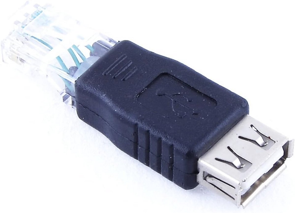 USB naar RJ45 LAN Adapter - Netwerkstekker Converter voor Kabelverbinding