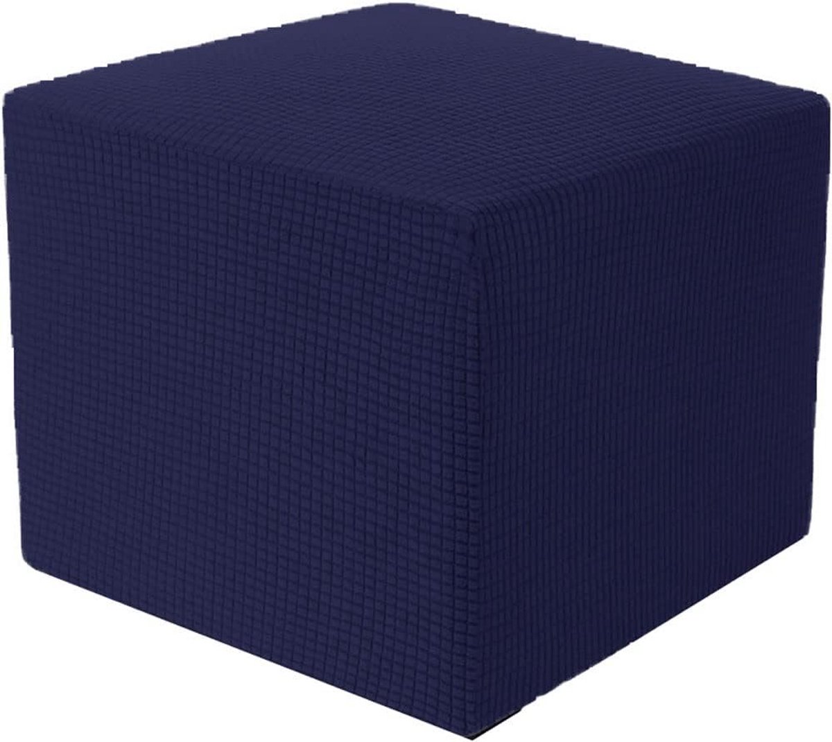 Stretchy Fluvelen Ottoman / Voetenbank Hoezen voor Vierkante Poefs en Opbergkrukken