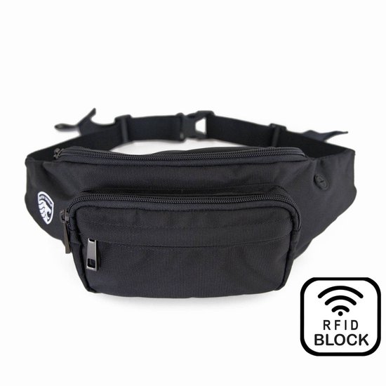 RFID BUMBAG DURABLE ANTIVOL TRAVEL PASSPORT - VOYAGE - EXTÉRIEUR - RANDONNÉE - SPORT - SAC POUR TÉLÉPHONE