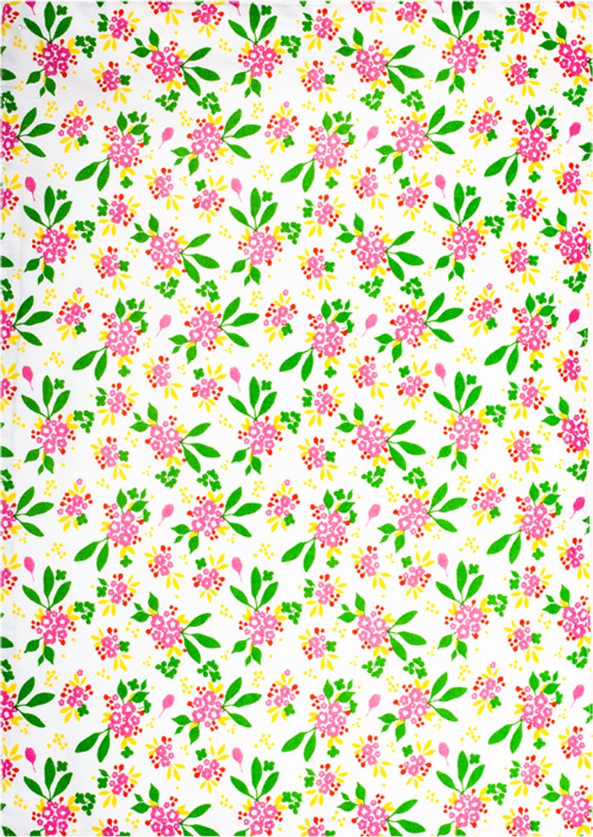 Kitsch Kitchen placemat Mercado de Flores groen