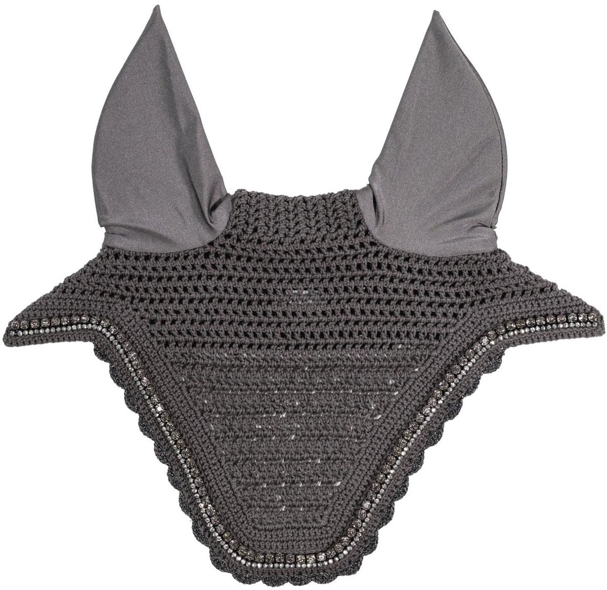 Kentucky Horsewear - Wellington Oornetje - Stone & Pearl - Donker Grijs - Full