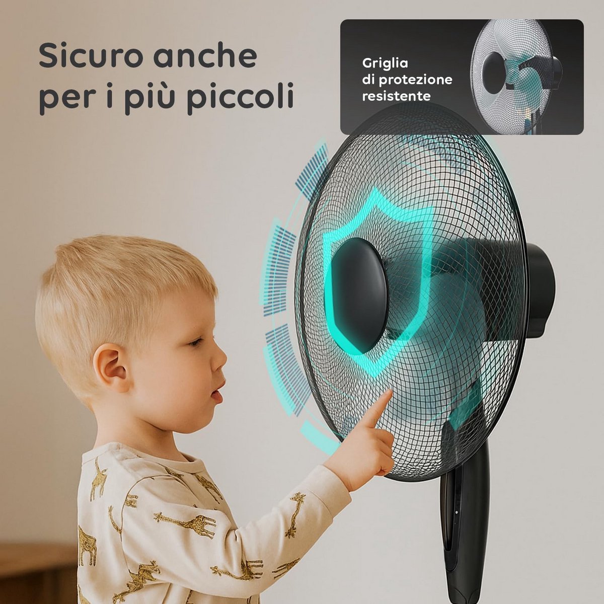 Stille Staande Ventilator met Afstandsbediening - Verstelbare Hoogte, Timer en Oscillatie