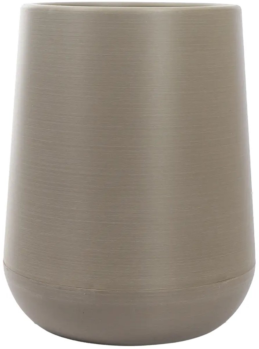 Grote Plantenpot Kaki 50cm – Olifantspoot Model – Stevig, Lichtgewicht & Weerbestendig - kunststof plant pot Binnen & Buiten