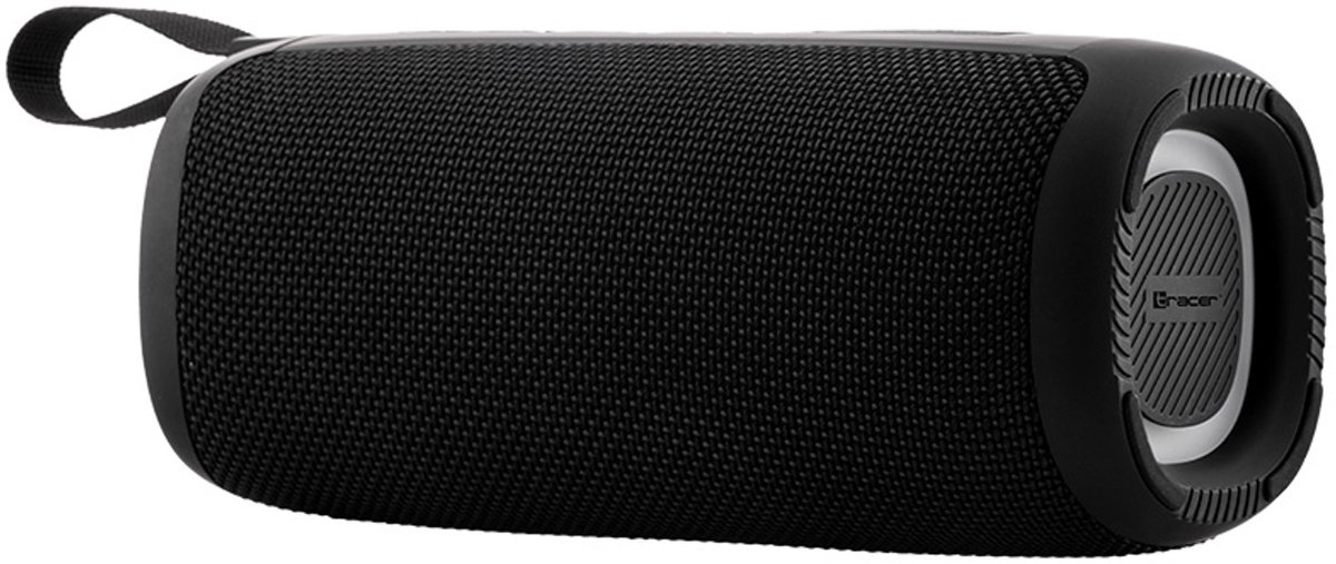 Tracer draagbare luidspreker, Bluetooth 5.3, RMS-vermogen 20 W, IPX4, zwart, TRAGLO47686