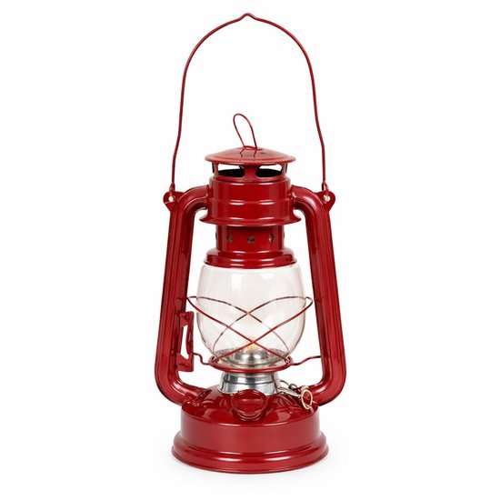 Rode Olielamp Stormlamp