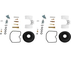 Allecto- Carburateur reparatieset - Motorfiets - 52 PCS - Compleet carb rebuild set - Vervanging - ER500 ER-5 1998-2005 - Geschikt voor - Kleur of model.
