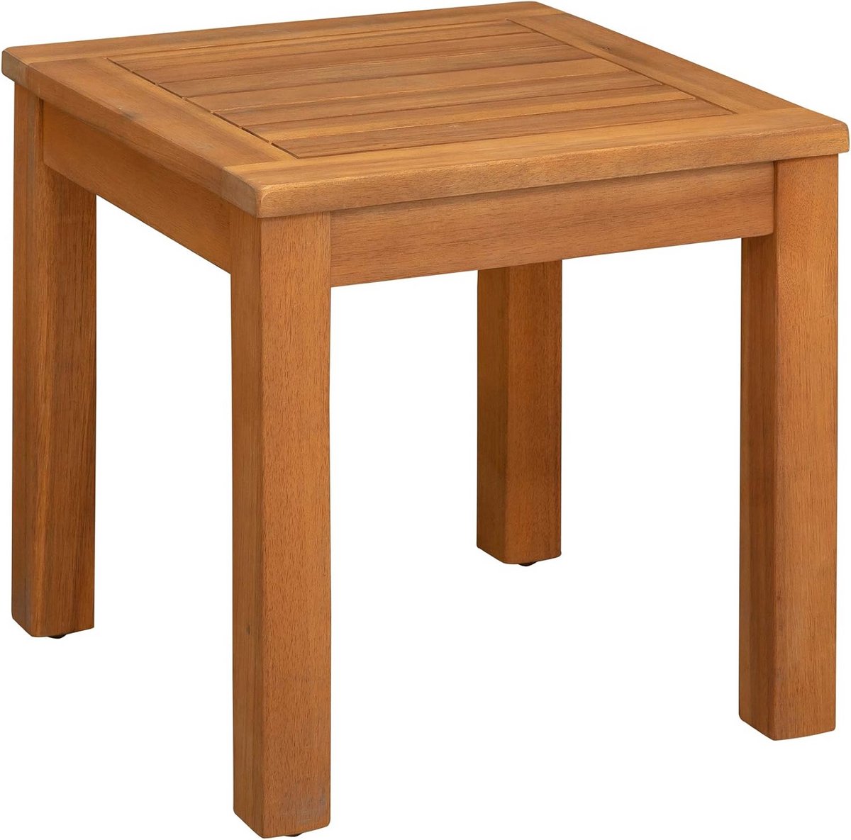 Stevige Houten Bijzettafel van Massief Acacia Hout voor Binnen en Buiten