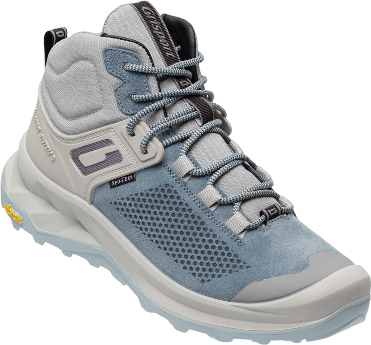 Grisport Discovery Mid Wandelschoen Dames leren lage wandelschoenen Light Blauw