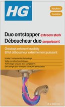 HG duo ontstopper 1L