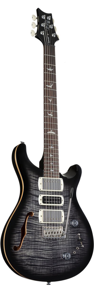 PRS SE Special Semi-Hollow RW Charcoal Burst - Elektrische gitaar