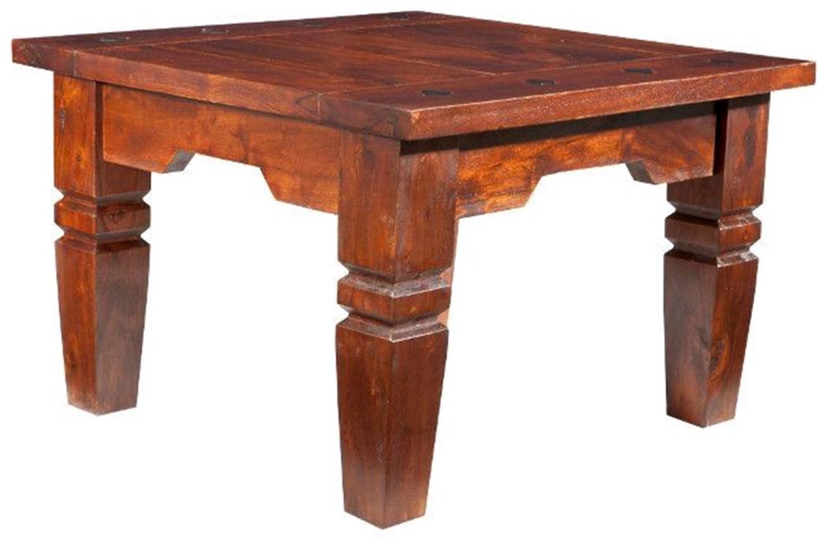 MASSIVMOEBEL24 .DE OXFORD #426 salontafel donkerbruin gelakt acacia 60x60x40 cm (BxTxH)