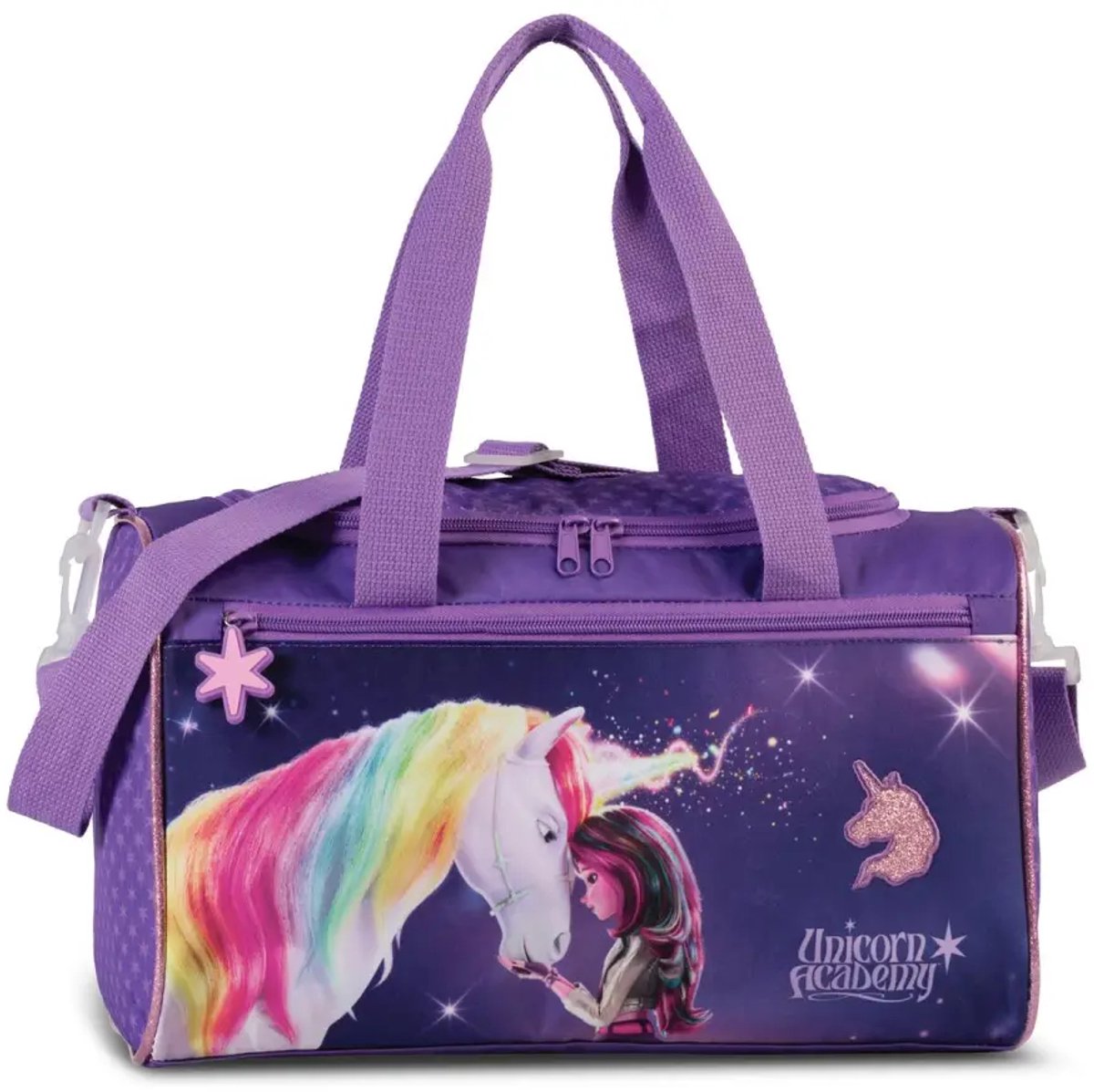 Unicorn Academy Schoudertas Sparkle - 12 L - 36 x 22 x 19 cm - Polyester