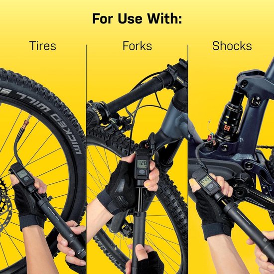Digitale 2Stage Fietspomp voor Mountainbikes — afbeelding 4