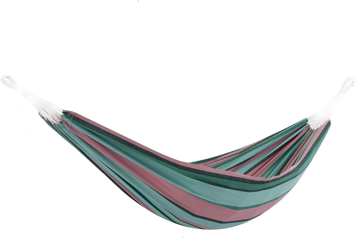 Cotton Brazilian Double Hammock in Watermelon Color