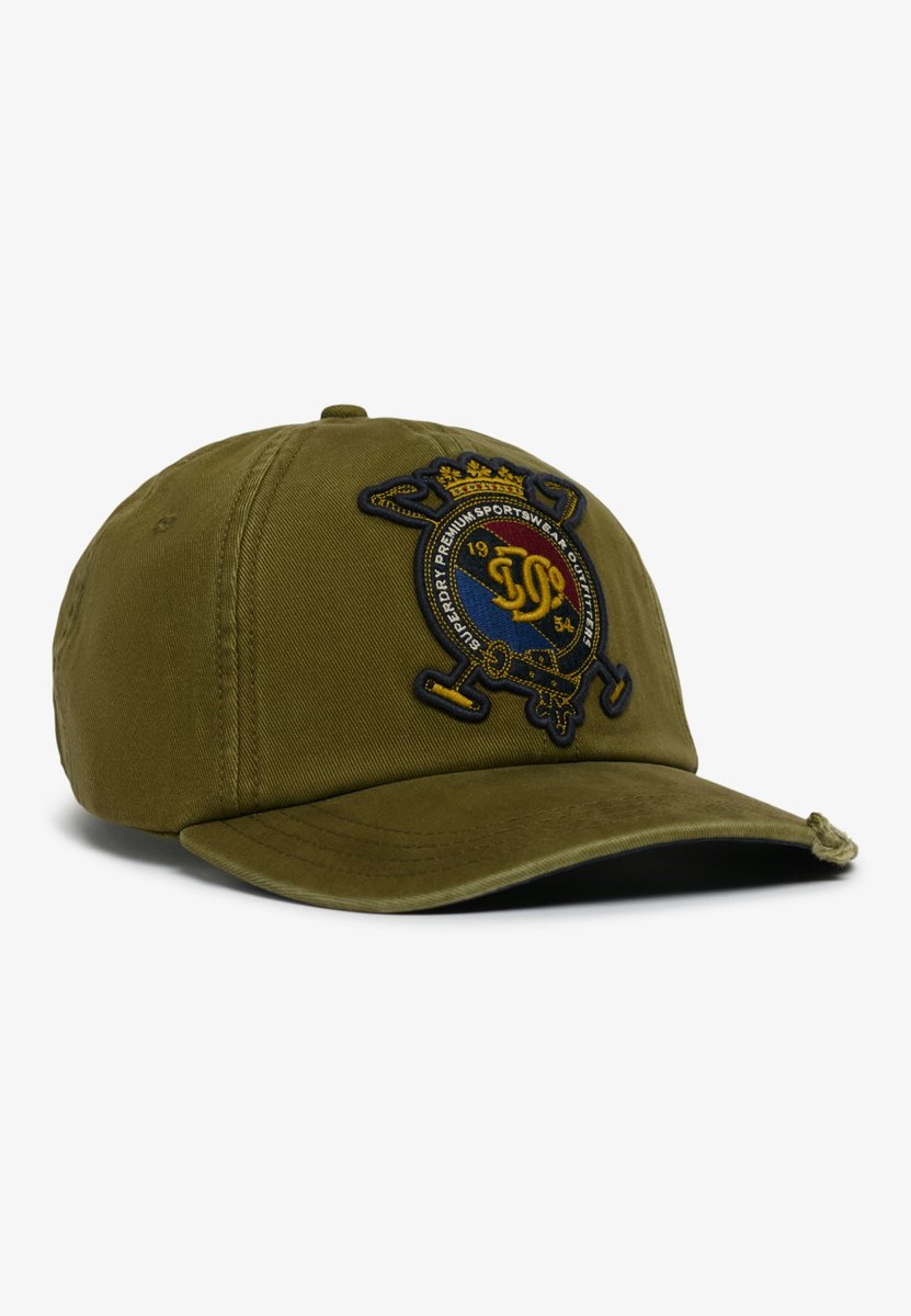 Superdry Vintage Crest Baseballpet Groen