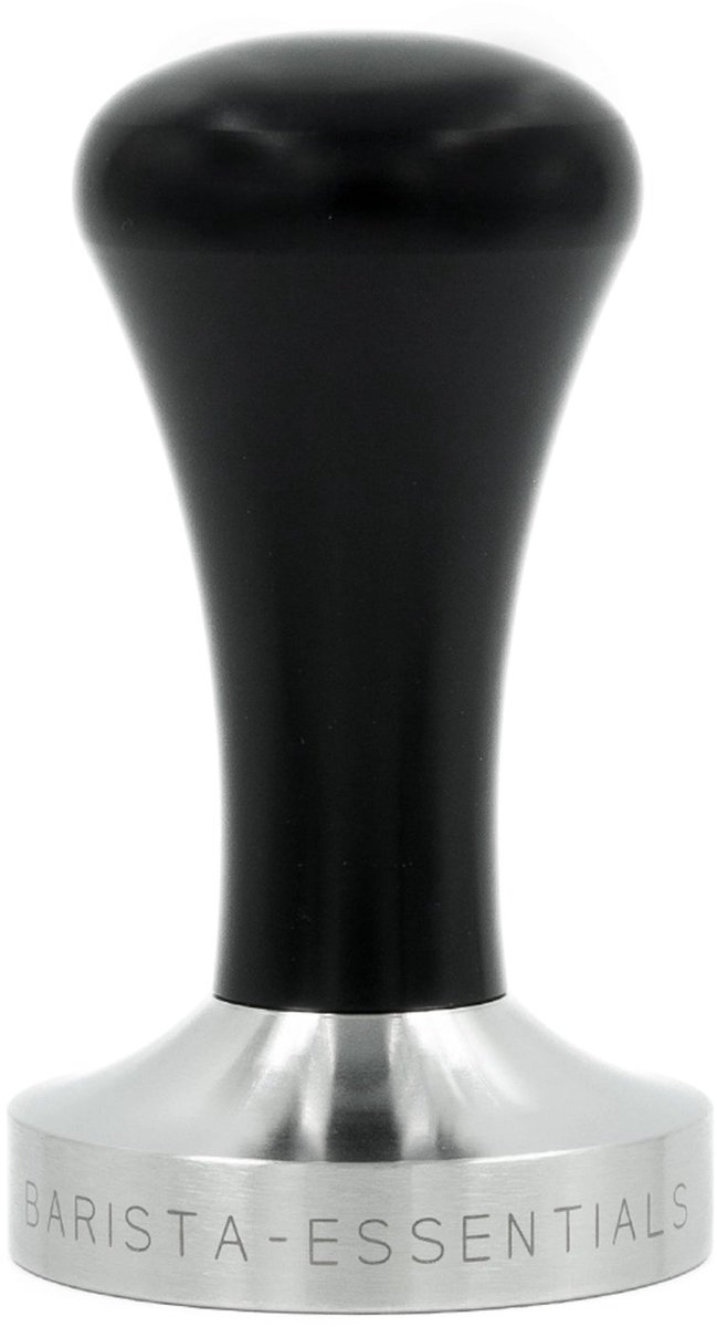 Tamper - 49mm – La pavoni (pre 2000) - Zwart - RVS - Koffie Tamper – Espresso Tamper - Koffie Stamper - Delonghi Koffiemachine – Espressomachine - Barista Essentials