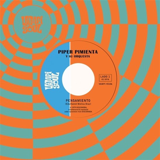 Piper Pimienta Y Su Orquesta - Pensamiento (7" Vinyl Single)