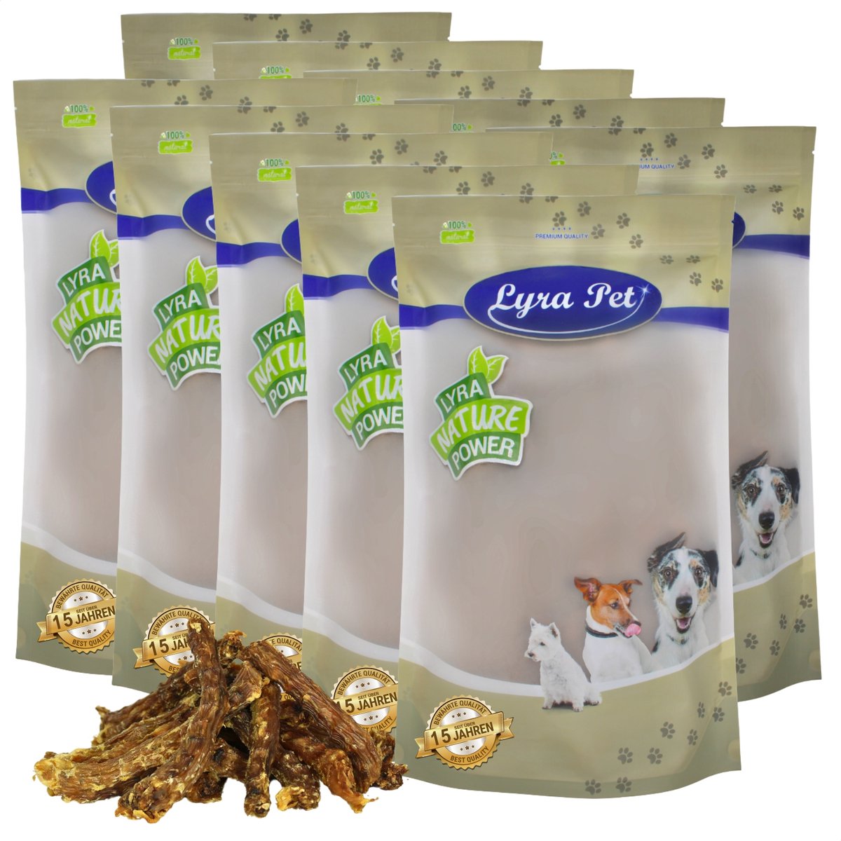 10 kg Lyra Pet® eendennekken