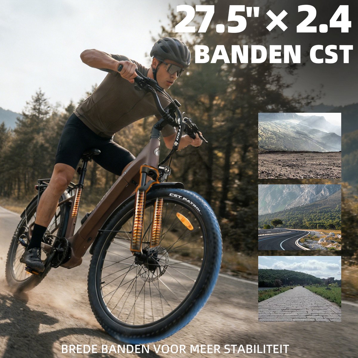 TTGO Z3 E-bike: 48V 15Ah, 130km bereik, stadsfiets tot 125kg thumbnail 7