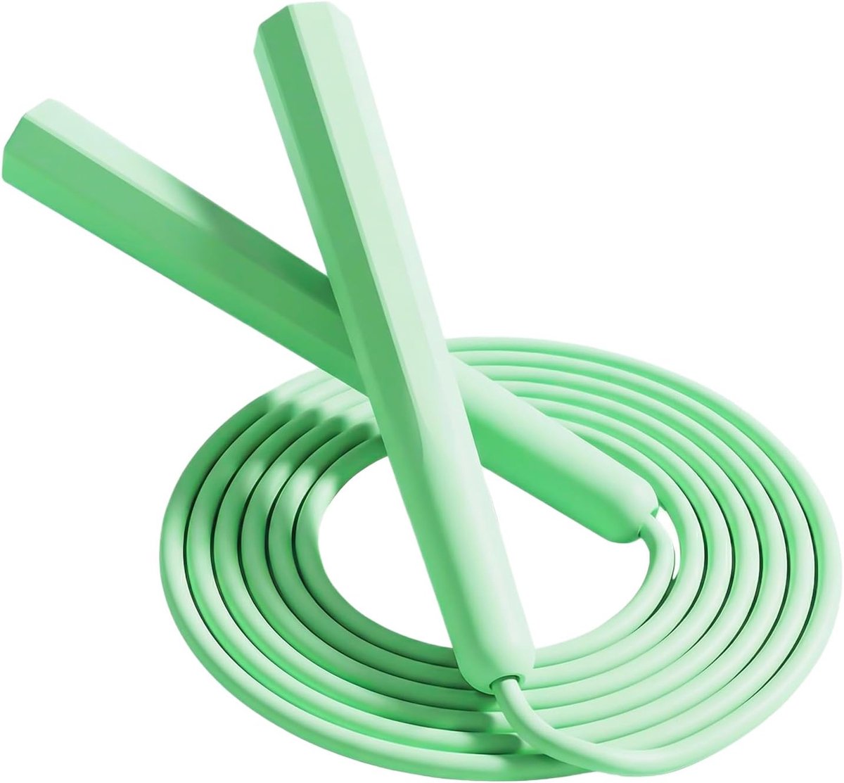 Verstelbaar Springtouw - Fitness Touw - Cardio Training - Verstelbare Lengte - 3 m x 5 mm - Groen