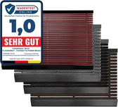 Borstelmat - Deutmat - Buitenmat - Power Brush - Zwart - 60 x 90 cm