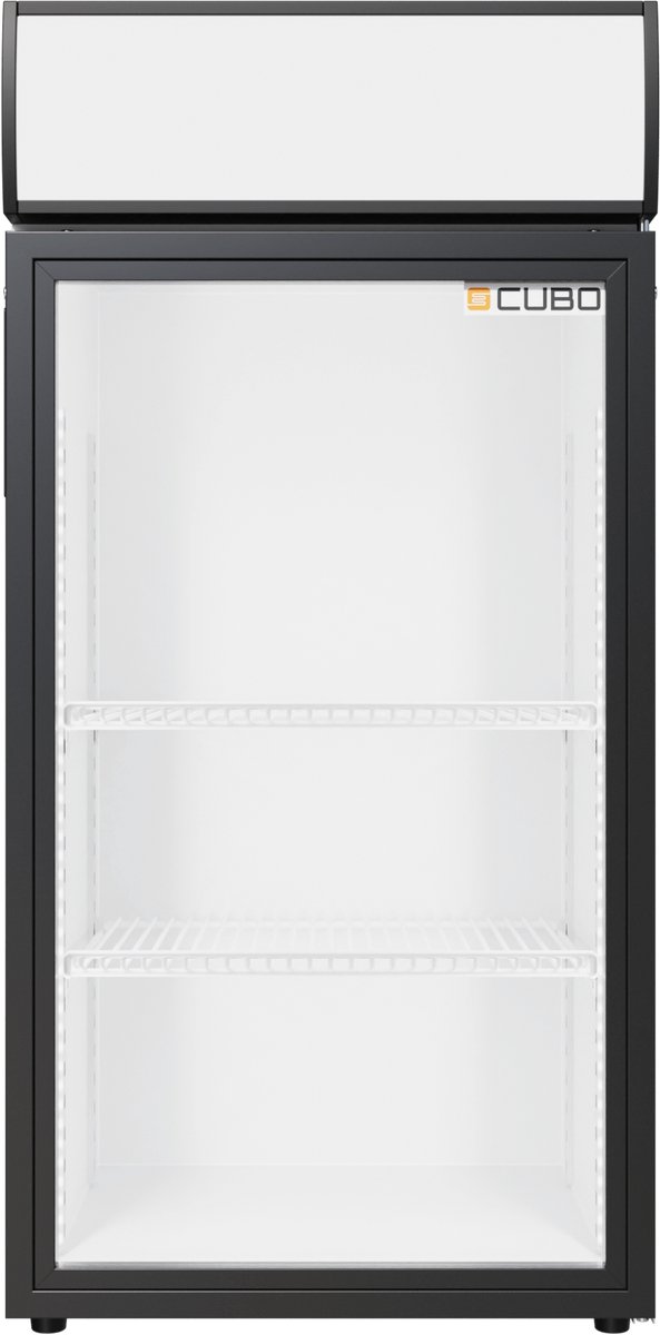 Cubo Tafelmodel Barkoelkast 84L - 1 Scharnierende Glazen Deur - Energiezuinig - CS-80H-EE van Cubo — afbeelding 3