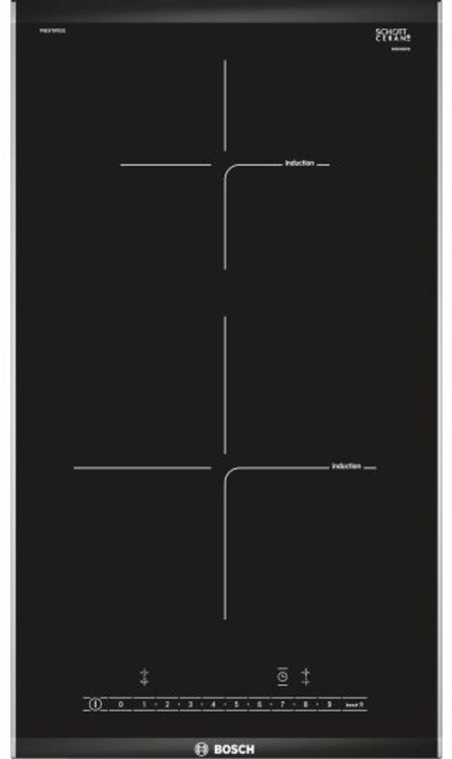 Bosch PIB375FB1E-1 Serie 6 Inductie kookplaat Domino Zwart + 3 Jaar Gratis Extra Garantie
