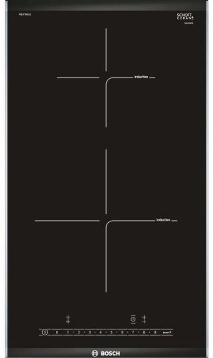 Bosch PIB375FB1E-1 Serie 6 Inductie kookplaat Domino Zwart + 3 Jaar Gratis Extra Garantie