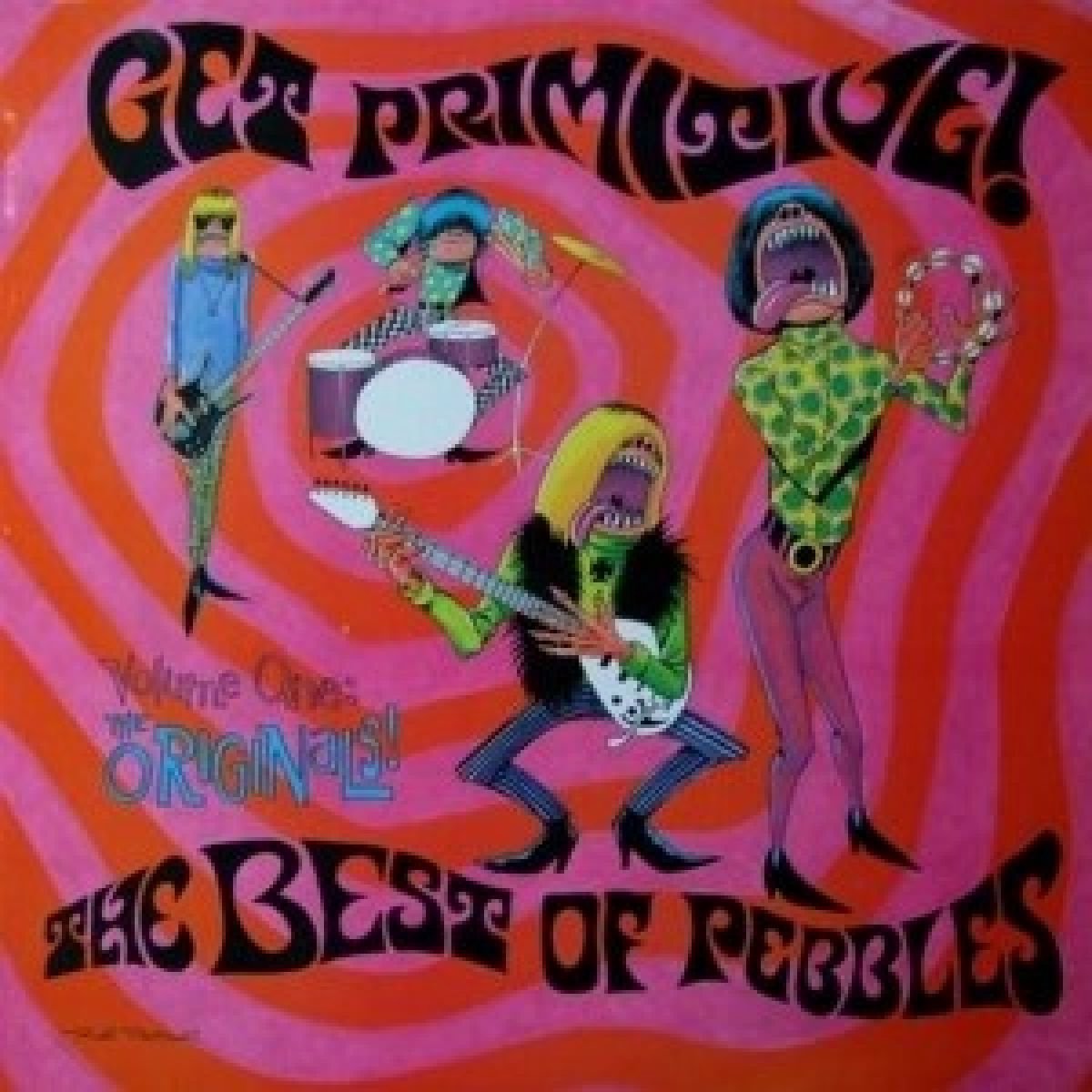 Various Artists - Best Of Pebbles 1: Get Primitive! (LP) (Coloured Vinyl)