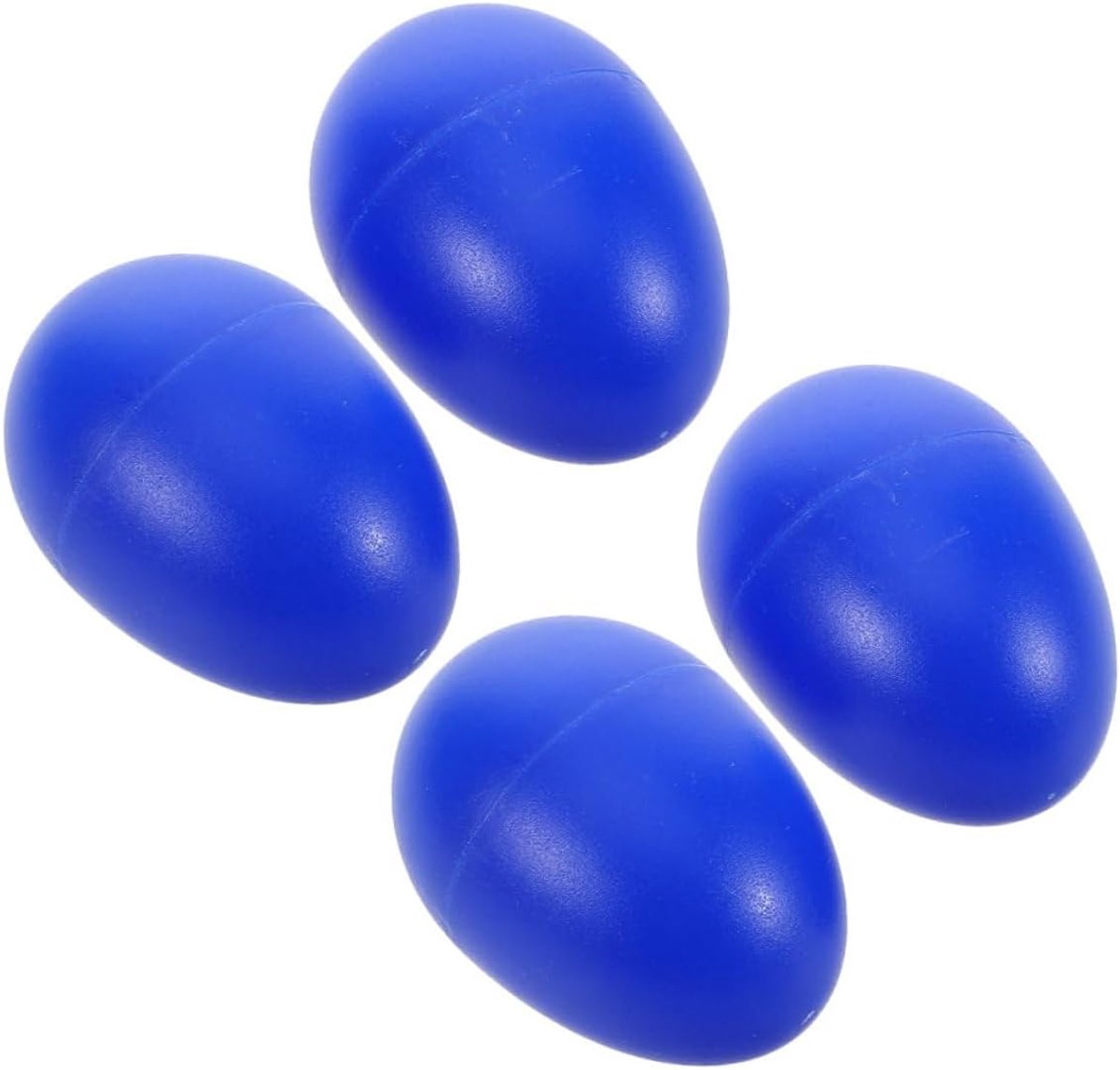 Muziek Eieren - Ritme Speelgoed - Muziek Leren - Kindveilig Plastic - 6x4x4cm - Blauw