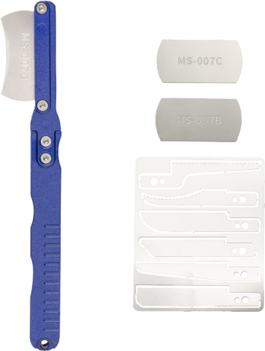 Model Craft Zaag - PKN1400 Precisiezaag Set voor Hobby en Modelbouw - 10-delig Gereedschap