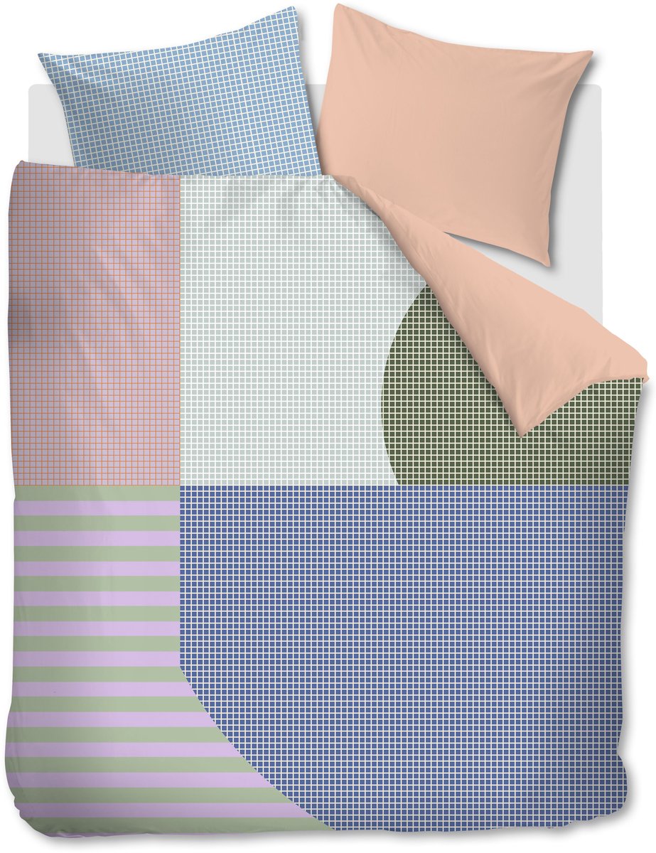 Beddinghouse Dutch Design La Rambla dekbedovertrek - Tweepersoons - 200 x 200/220 cm - Multi