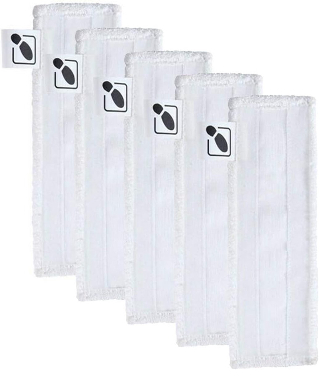 5 Stuks Microvezel Dweilhoezen voor Stoomreinigers SC1-SC5