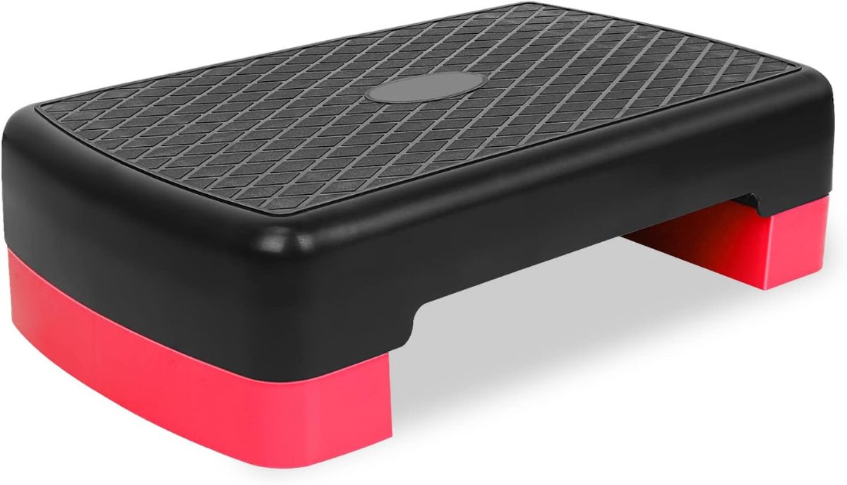 Florixa® Stepper Fitness - Fitness - Rood- 46cm x 28cm x 11cm