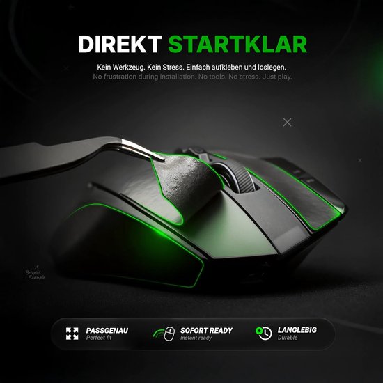 Anti-slip Grip Stickers voor Gaming Muis - Elite Oppervlakte Upgrade voor Maximale Controle — afbeelding 3