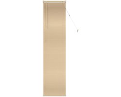 vidaXL - Venetiaanse - jaloezie - Lichtbruin - met - Patroon - 213 - x - 50 - cm - 25 - mm