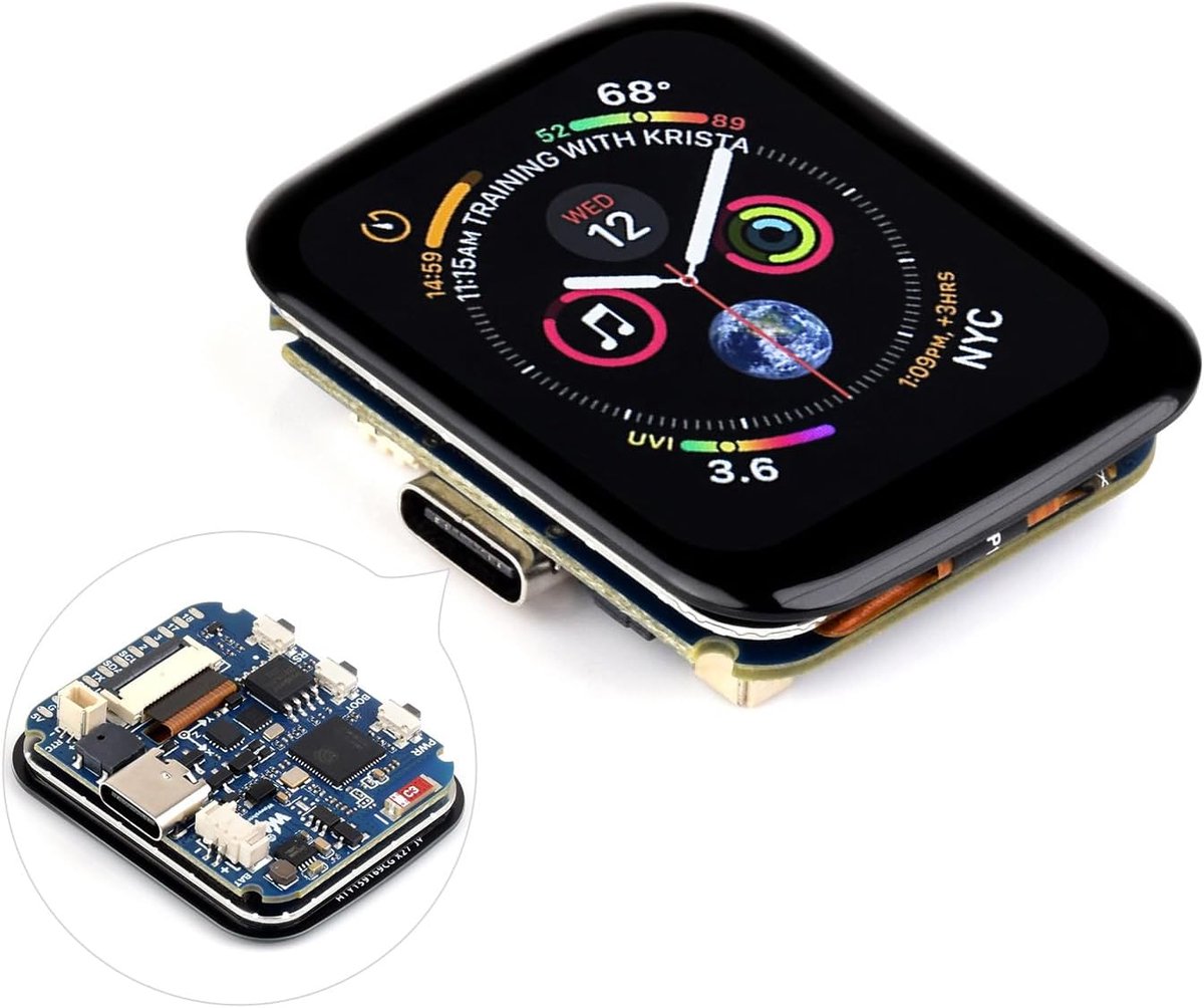 Ontwikkelingsbord met 1.69 inch Touchscreen LCD en 6-Assige Sensor