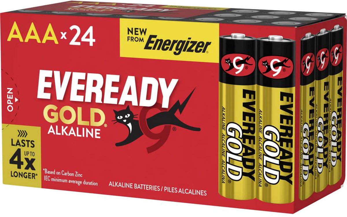 Eveready E304401100 AAA batterij (potlood) 1.5 V 24 stuk(s)