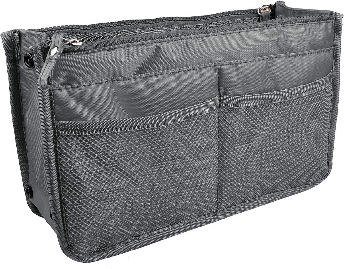 Handtas Organizer Insert Liner Bag met 13 Vakken voor Binnenkant Portemonnee