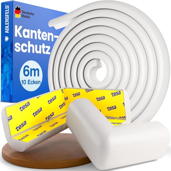 Set Garage Kolombescherming – 6 Stuks – Reflecterend Schuim – 40x20 Cm En 20x20 Cm – Voor Deurbescherming En Bumperbescherming In De Garage