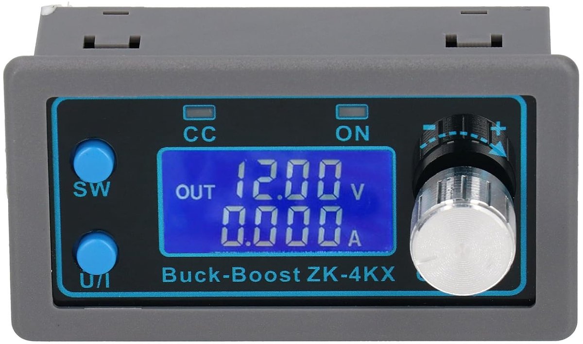 Programmeerbare DC Buck-Boost Spanningsregelaar 30V 4A met LCD Display