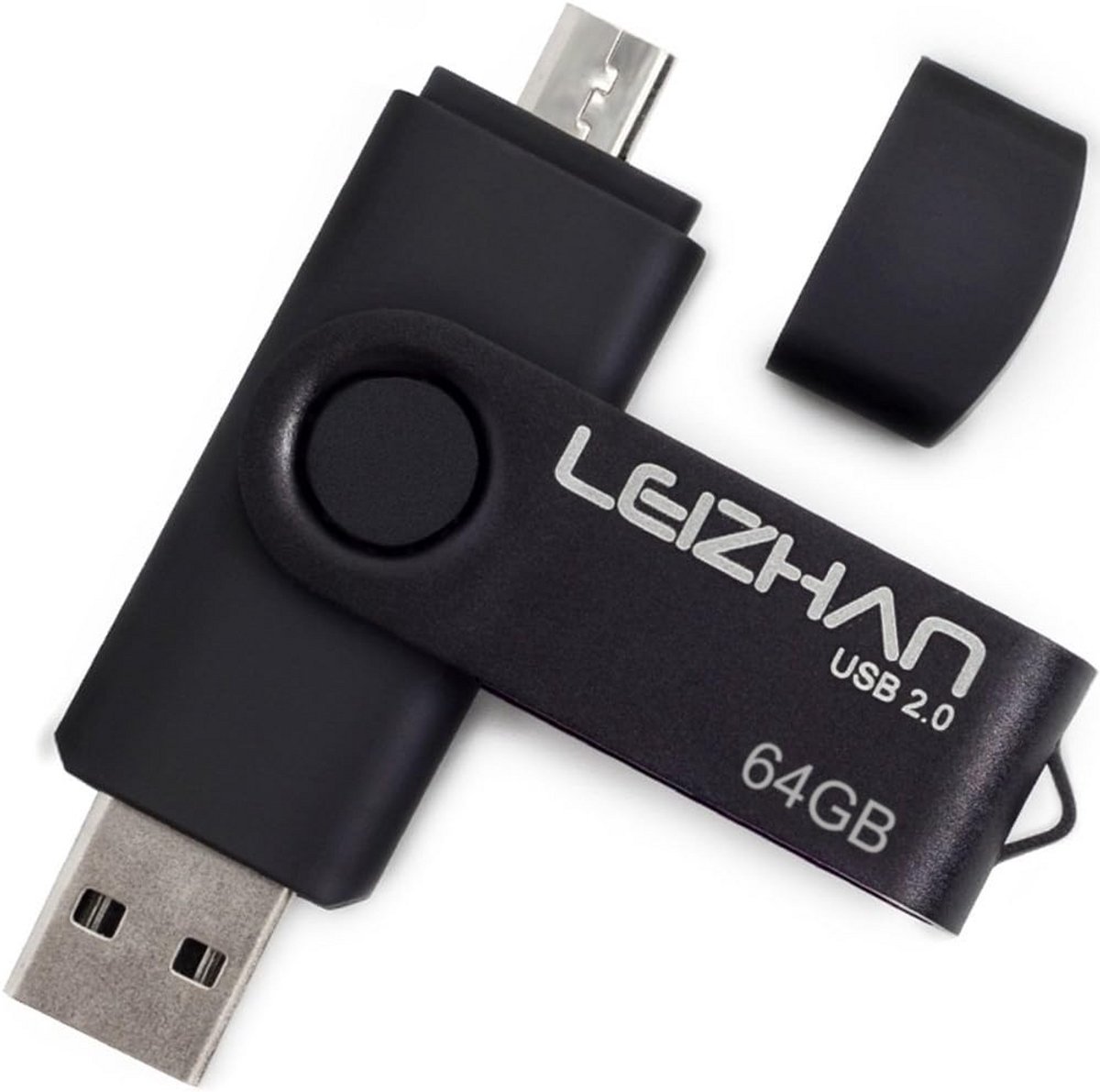 OTG USB Stick 64GB Micro USB Flashdrive voor Android Telefoon en PC