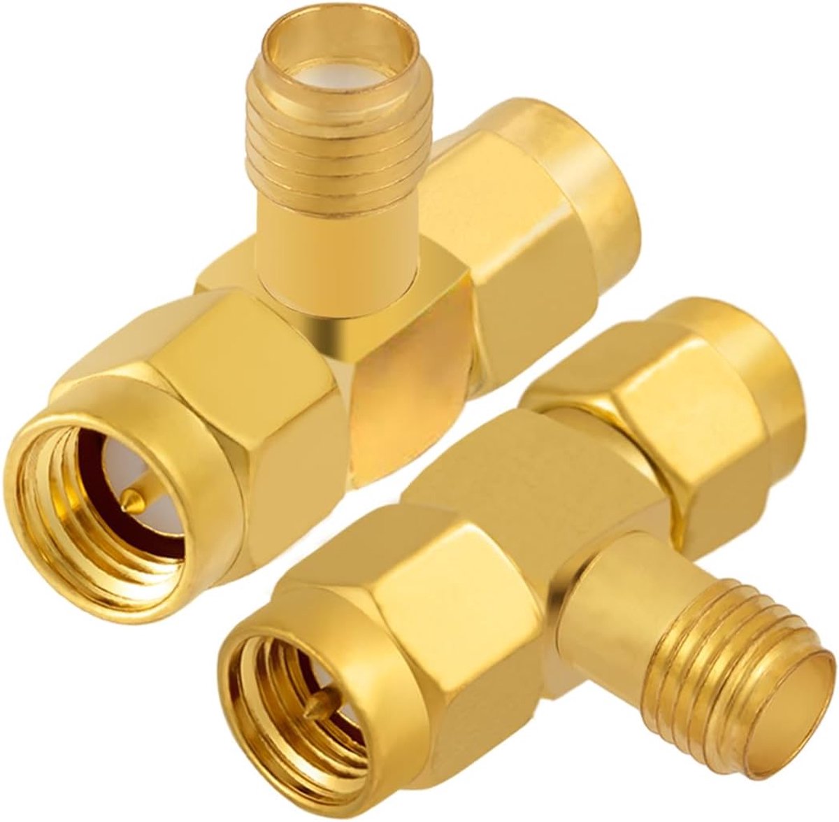 Splitter Adapter - Antenne Converter - Signaal Verdeling - 3 Weg T Type - 50 Ohm
