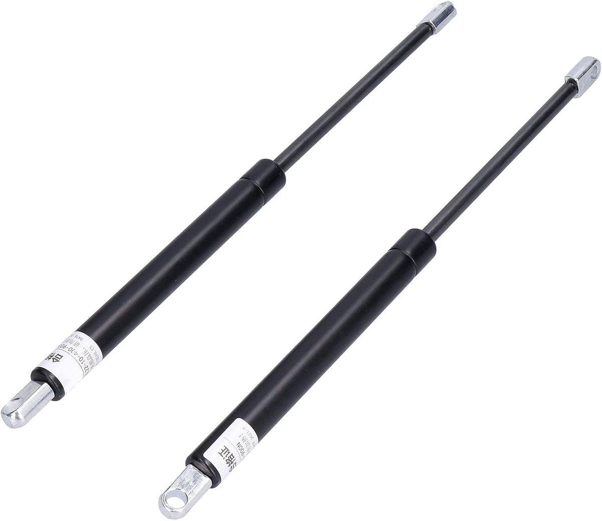 Allecto - Gasveren voor kasten - Deur lift ondersteuning - Zwart - Soft open gasveer - 600-900N - Ideaal voor kastdeuren - Geschikt voor keukenkast...
