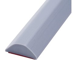 Douchestrip - Water Stopper - Douche dorpels - TPE - Douchedorpel Lekstrip - Zelfklevende - Droge en natte scheiding - Anti water strip - voor keukenaanrecht, kookplaat, badkamerkuip - 1.5*100cm - Grijs