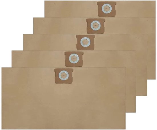 Geschikt voor Dewalt DXVA19-4104 stofzuiger met stofzak - Stofzak - Papieren zak - Stofzuigerzak - Verpakking van 5 stuks